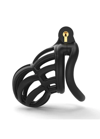 Клітка цнотливості для чоловіків 3D Honeycomb Chastity Cage-H Bending Flat Bdsm4u (277229337)