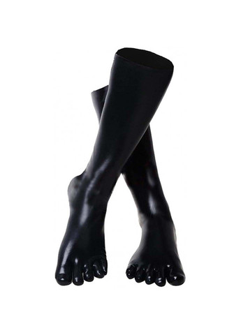Латексные высокие носки с пальцами Latex Five Fingers Socks Medium Bdsm4u (277229537)