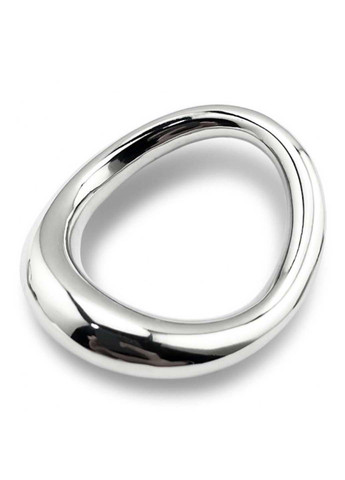 Стальное эрекционное кольцо на головку пениса Curved Penis Ring Medium Bdsm4u (277229551)
