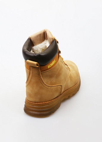 Зимние ботинки Bomba из искусственного нубука