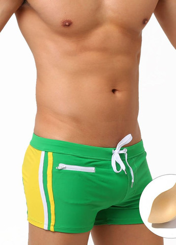 Мужские зеленые пляжные мужские плавки UXH