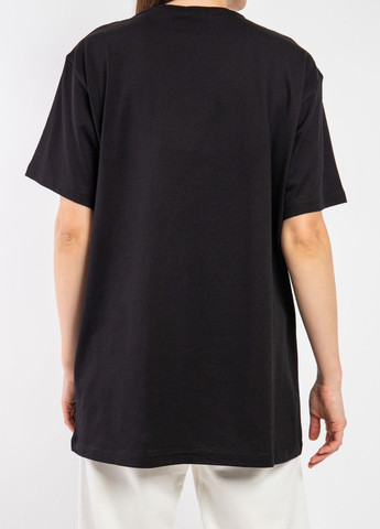 Черная летняя черная футболка oversize с логотипом Givenchy