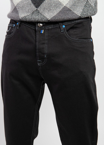 Черные демисезонные синие прямые джинсы Jacob Cohen