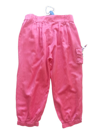 Розовые праздничный, коктейльный, классические, повседневный, кэжуал, нарядные летние карго брюки To Be Too
