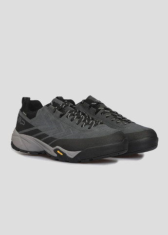 Серые демисезонные темно-серые кроссовки для треккинга mintaka wp trekking shoes CMP