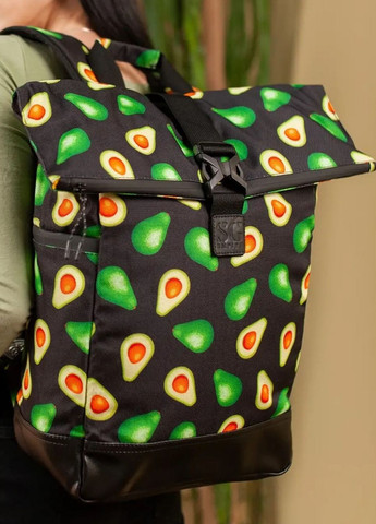 Рюкзак роллтоп Travel bag авокадо зеленый RKTB04134 SG (277610125)
