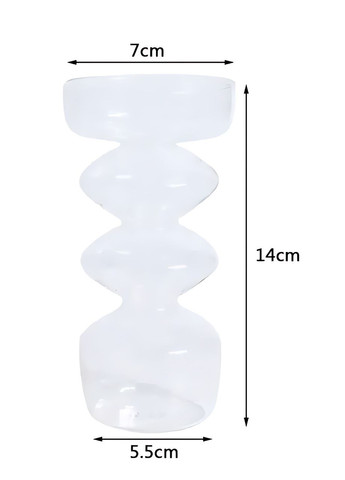 Ваза для цветов декоративная ваза высота 14 см для декора дома REMY-DECOR стелла (277371532)
