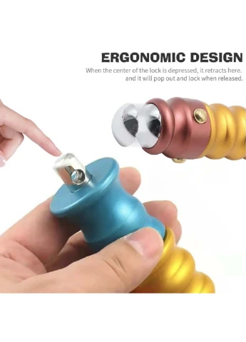 Рухомий анальний затор із блокуванням Non-Removable Butt Anal Plug Bdsm4u (277608455)