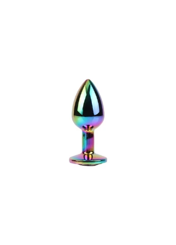 Анальна пробка Rainbow Gem Metal Plug Small Chisa (277608269)