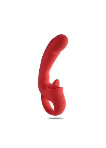 Подвійний вібратор для жінок Pleasure Luxury G-Spot and Clitoral Licker Vibrator Vscnovelty (277608283)