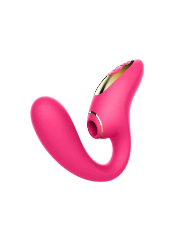 Подвійний вібростимулятор для жінок Dual Orgasm Vibrator Kissen Duende Chisa (277608390)