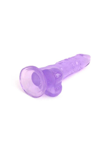 Фалоімітатор Crystal Jellies Realistic Dildo Purple Mr. Rude 5.3 Vscnovelty (277608280)