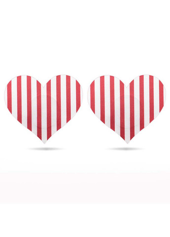 Наклейки на соски в виде сердца и креста Cross and Heart Nipple Pasties 2 пары Lovetoy (277608423)