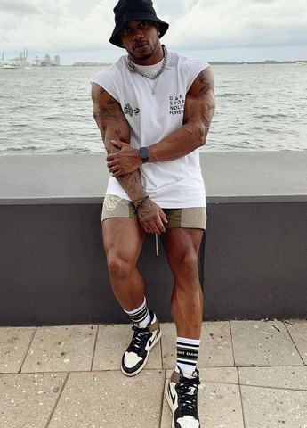 Біла чоловіча футболка ECHT