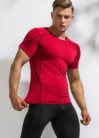 Красная мужская футболка Deenyt