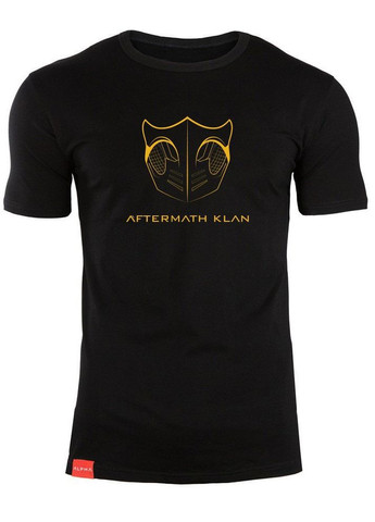 Чорна чоловіча футболка Alpha