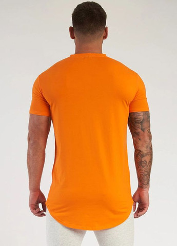Оранжевая мужская футболка VQH