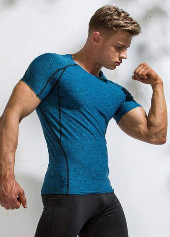 Синяя мужская футболка Deenyt