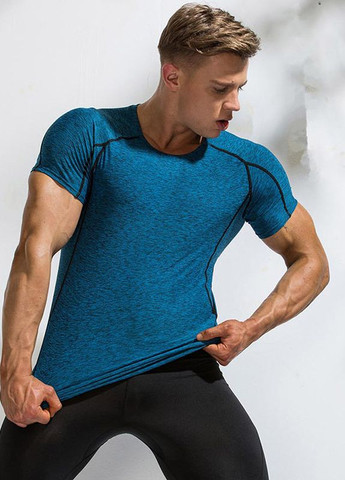 Синяя мужская футболка Deenyt