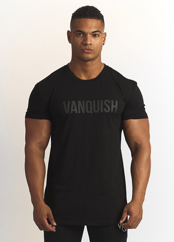 Чорна чоловіча футболка VQH