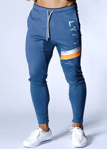 Синие спортивные демисезонные брюки Lyft