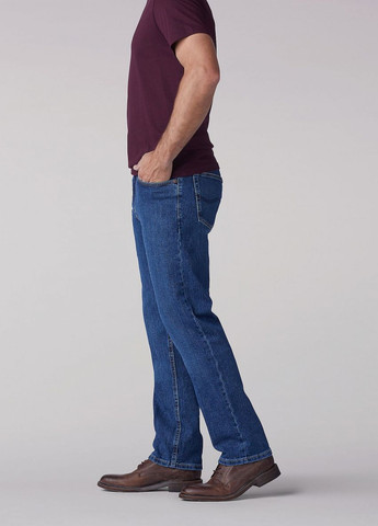 Синие демисезонные джинси прямі 2008900 Patriot Lee