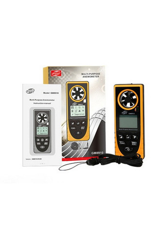 Многофункциональный анемометр-метеостанция 0,7-30м/с, -20-60°C BENETECH (277691694)