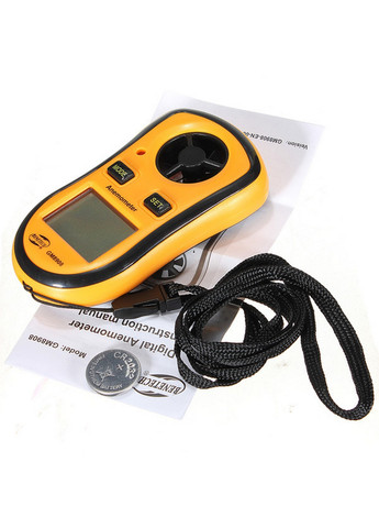 Цифровий анемометр крильчатий 0,1-30м/с, -10-45°C BENETECH (277691695)