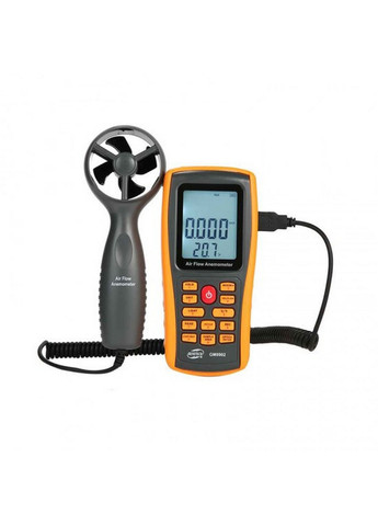 Анемометр-термометр USB 0,3-45м/с, 0-45°C BENETECH (277689695)