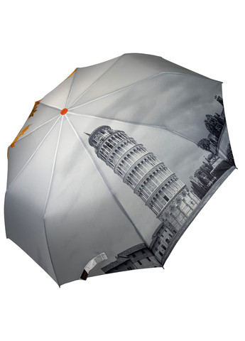 Жёлтый зонт полуавтомат женский Toprain (277690295)