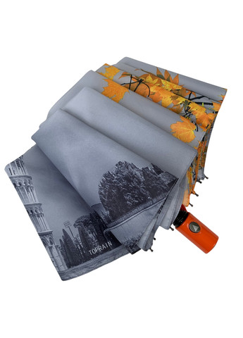 Жёлтый зонт полуавтомат женский Toprain (277690295)