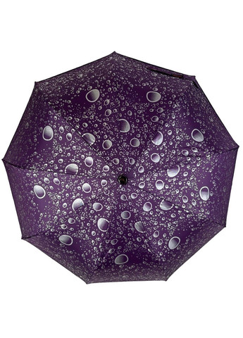Фиолетовый зонт полуавтомат женский Toprain (277689279)