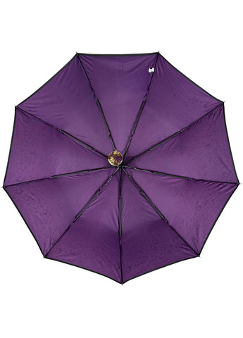 Фиолетовый зонт полуавтомат женский Toprain (277689279)