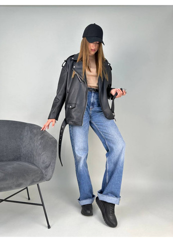 Шкіряні жіночі кросівки VZUTIK чорні всесезони (277690898)