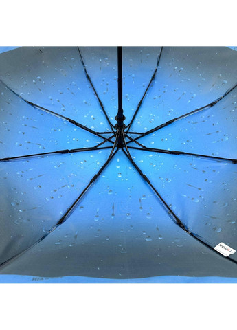 Синя зонт напівавтомат жіночий Toprain (277689280)