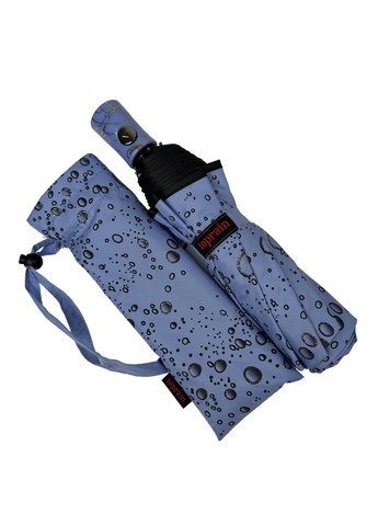 Блакитна зонт напівавтомат жіночий Toprain (277692329)