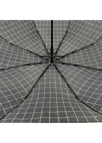 Чёрный зонт полуавтомат женский Toprain (277691338)