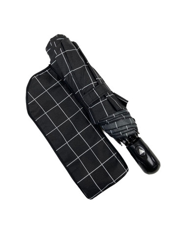 Чёрный зонт полуавтомат женский Toprain (277691338)