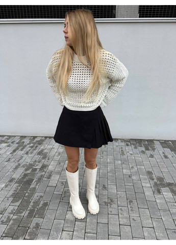 Осенние женские кожаные сапоги VZUTIK