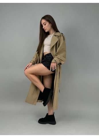 VZUTIK Жіночі замшеві лофери чорний з натуральна замша, україна — всесезон (277690838)