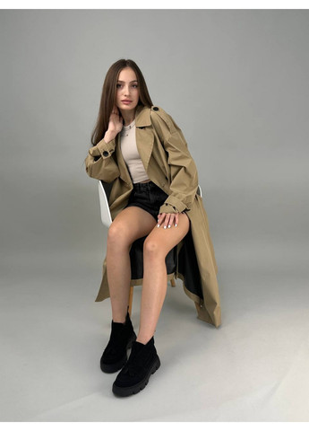 VZUTIK Жіночі замшеві лофери чорний з натуральна замша, україна — всесезон (277690838)