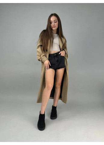 VZUTIK Жіночі замшеві лофери чорний з натуральна замша, україна — всесезон (277692929)