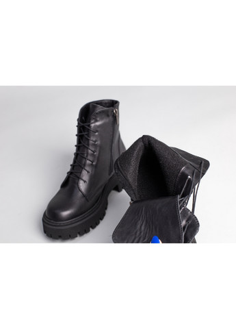 Осенние кожаные женские ботинки VZUTIK