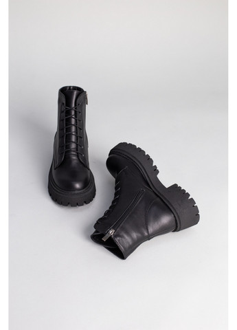 Осенние кожаные женские ботинки VZUTIK