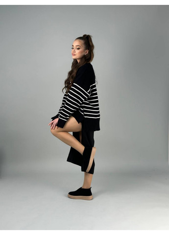 VZUTIK Женские замшевые лоферы черный з натуральная замша, украина — всесезон (277689990)