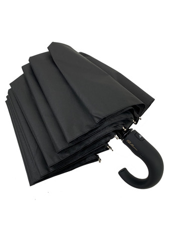 Чёрный складной мужской зонт полуавтомат Bellissima (277693234)