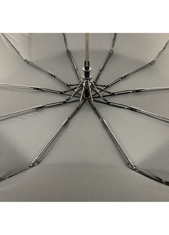 Чёрный складной мужской зонт полуавтомат Bellissima (277693234)