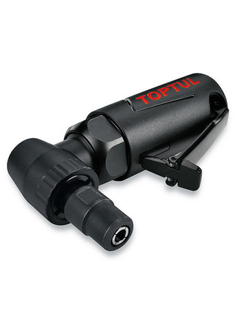 Зачистна машинка пневматична кутова 1/4", 6мм 18000об/хв TOPTUL (277689546)