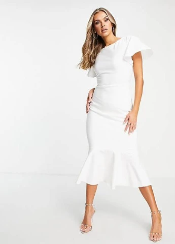 Білий сукня Asos