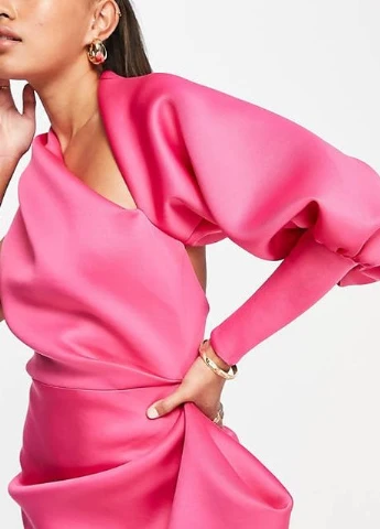 Малинова сукня Asos